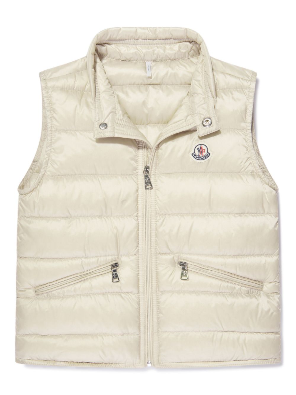 Moncler Enfant Gesteppte Weste - Nude von Moncler Enfant