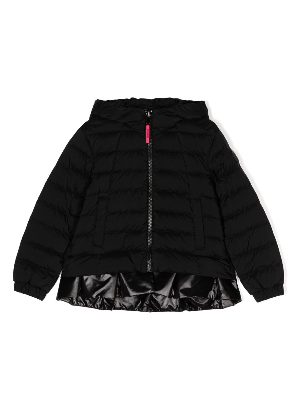 Moncler Enfant Gefütterte Kapuzenjacke - Schwarz von Moncler Enfant