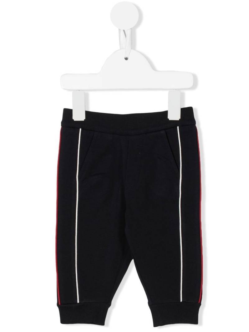 Moncler Enfant Jogginghose mit Streifen - Blau von Moncler Enfant