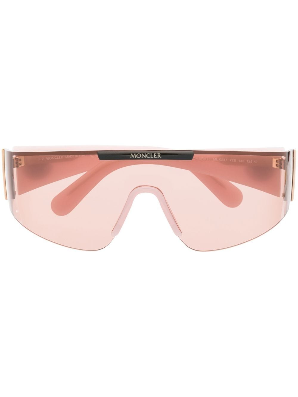 Moncler Eyewear Ombrate Sonnenbrille - Rosa von Moncler Eyewear