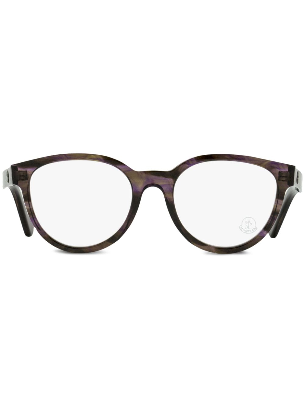 Moncler Eyewear Pantos Brille - Violett von Moncler Eyewear