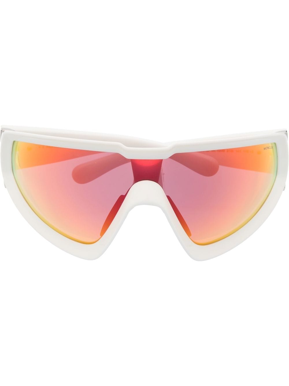 Moncler Eyewear Sonnenbrille mit Cat-Eye-Gestell - Weiß von Moncler Eyewear