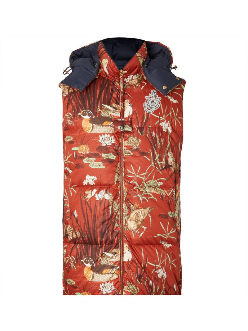 Moncler Genius - 1 Moncler JW Anderson Battersea Reversible Logo-Appliquéd Printed Cotton Gilet - Men - Red - 3 von Moncler Genius