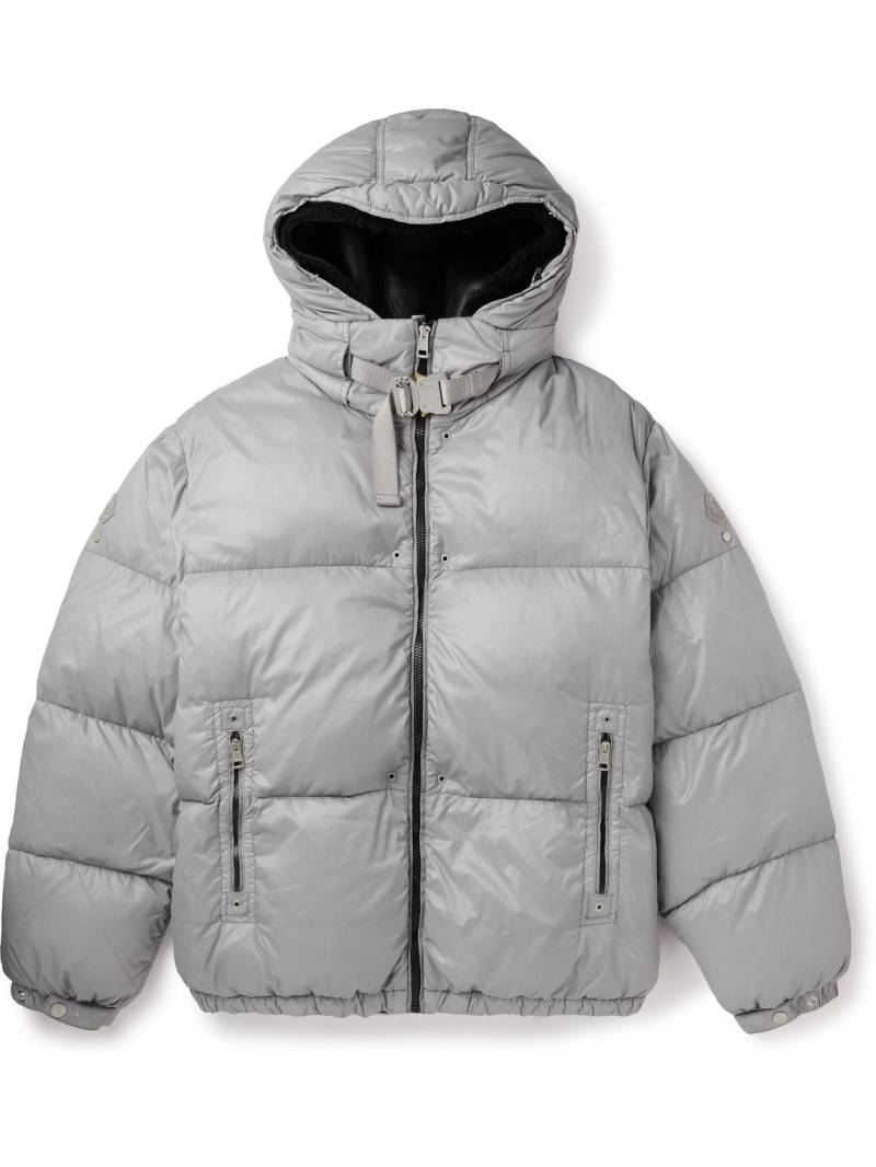 Moncler Genius - 6 Moncler 1017 ALYX 9SM Quilted Shell Hooded Down Jacket with Detachable Liner - Men - Gray - 5 von Moncler Genius