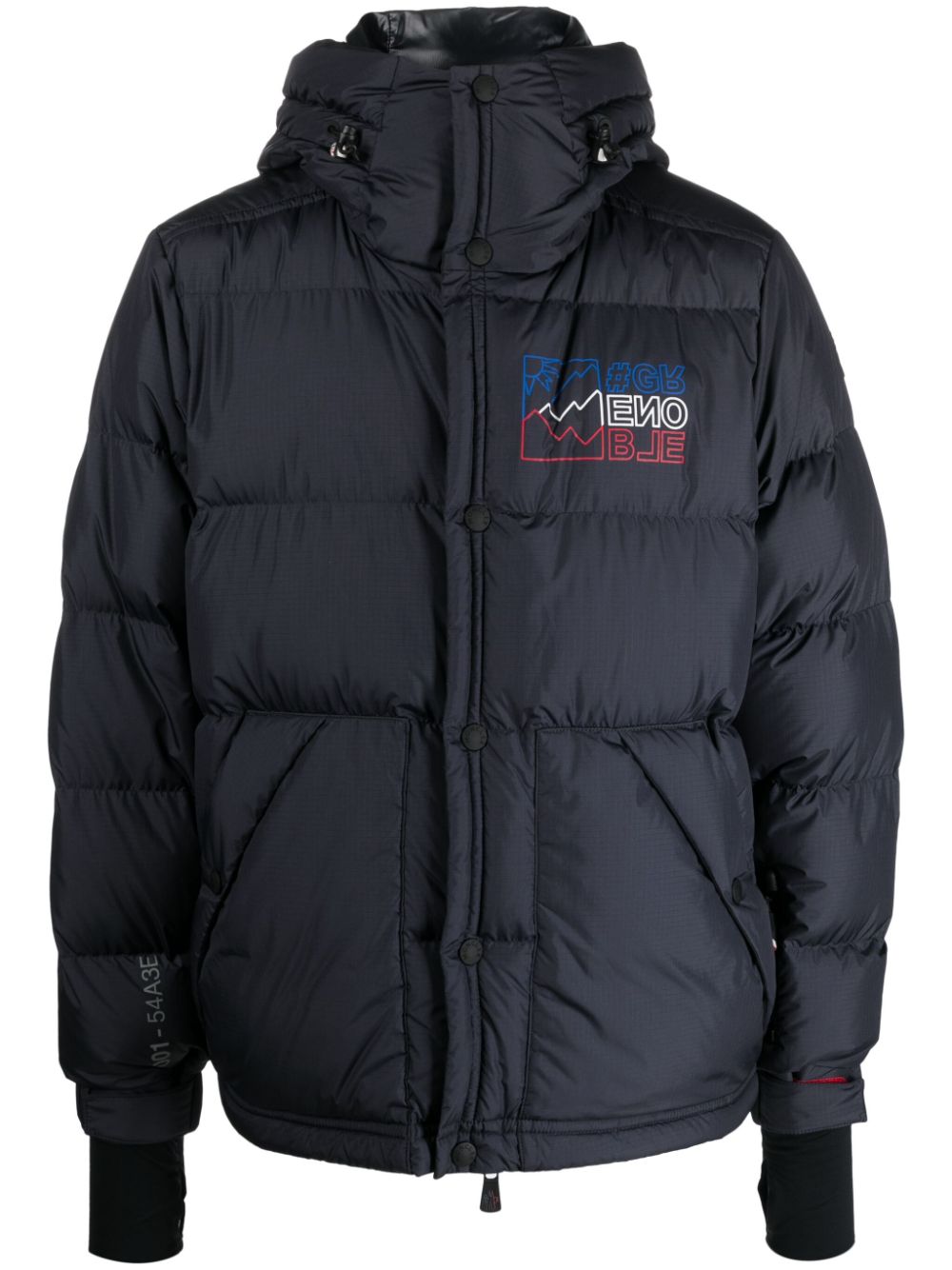 Moncler Grenoble Gefütterte Cristaux Jacke - Blau von Moncler Grenoble