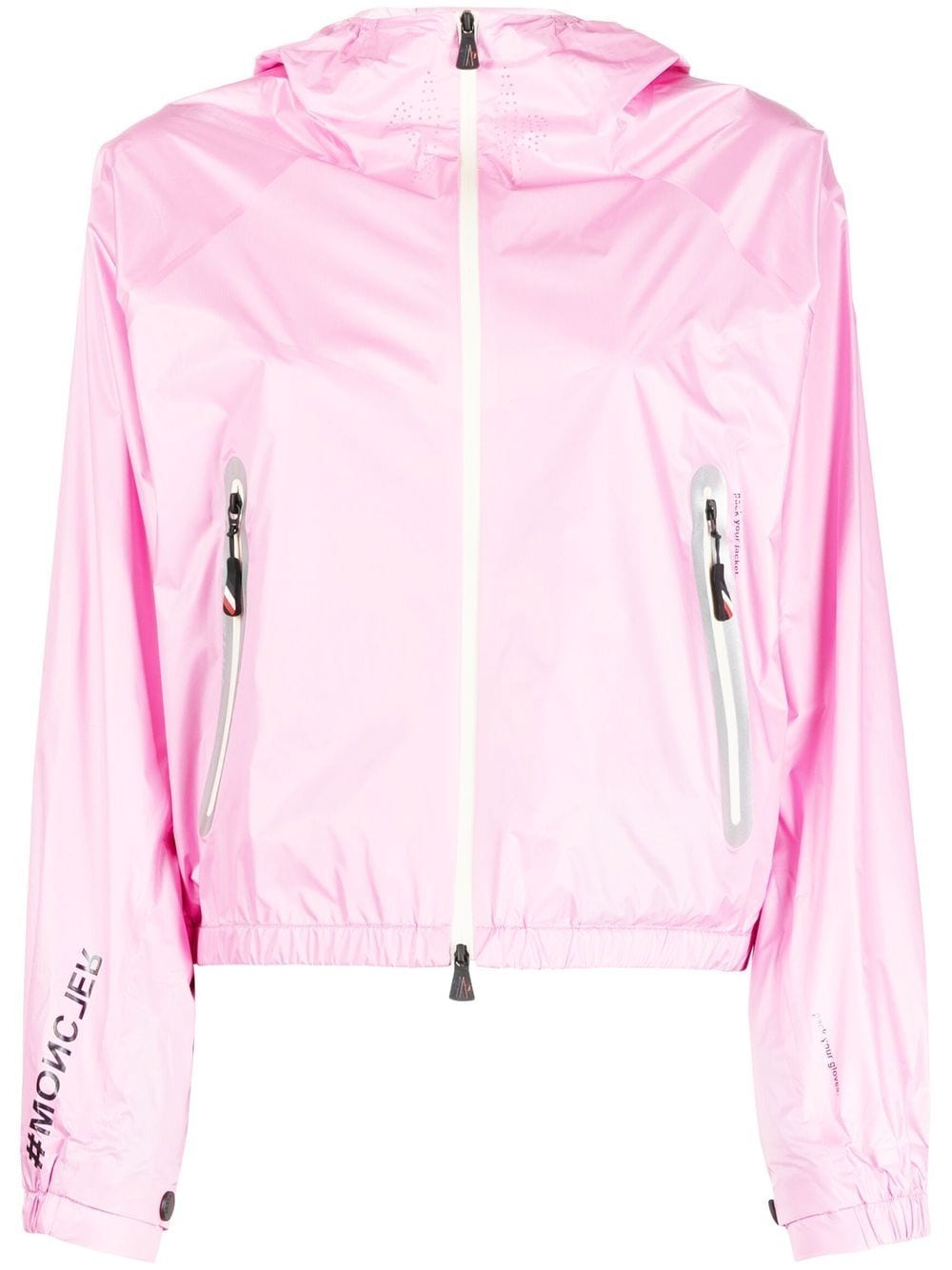 Moncler Grenoble Crozat Windbreaker mit Kapuze - Rosa von Moncler Grenoble