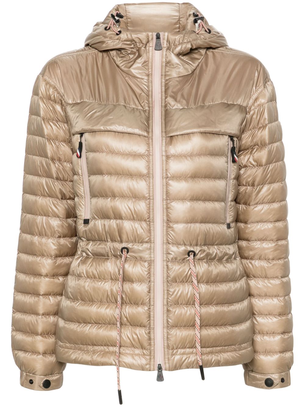 Moncler Grenoble Eibing Daunenjacke mit Kapuze - Nude von Moncler Grenoble