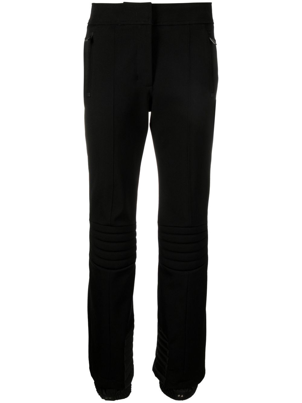 Moncler Grenoble Gerade Cropped-Hose - Schwarz von Moncler Grenoble