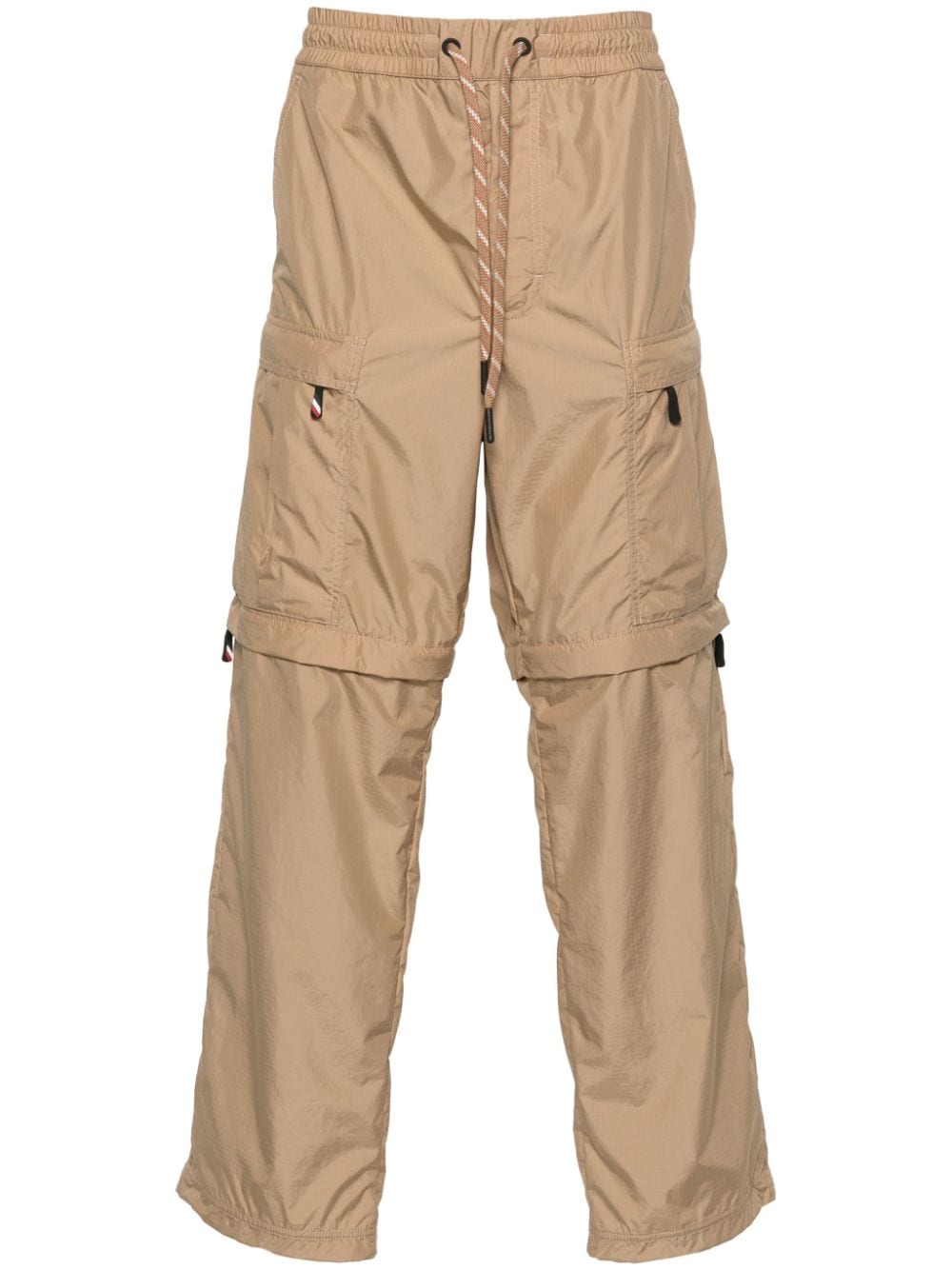 Moncler Grenoble Gerade Ripstop-Hose - Nude von Moncler Grenoble