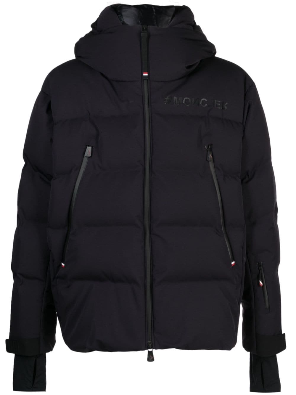 Moncler Grenoble Gesteppte Kapuzenjacke - Blau von Moncler Grenoble