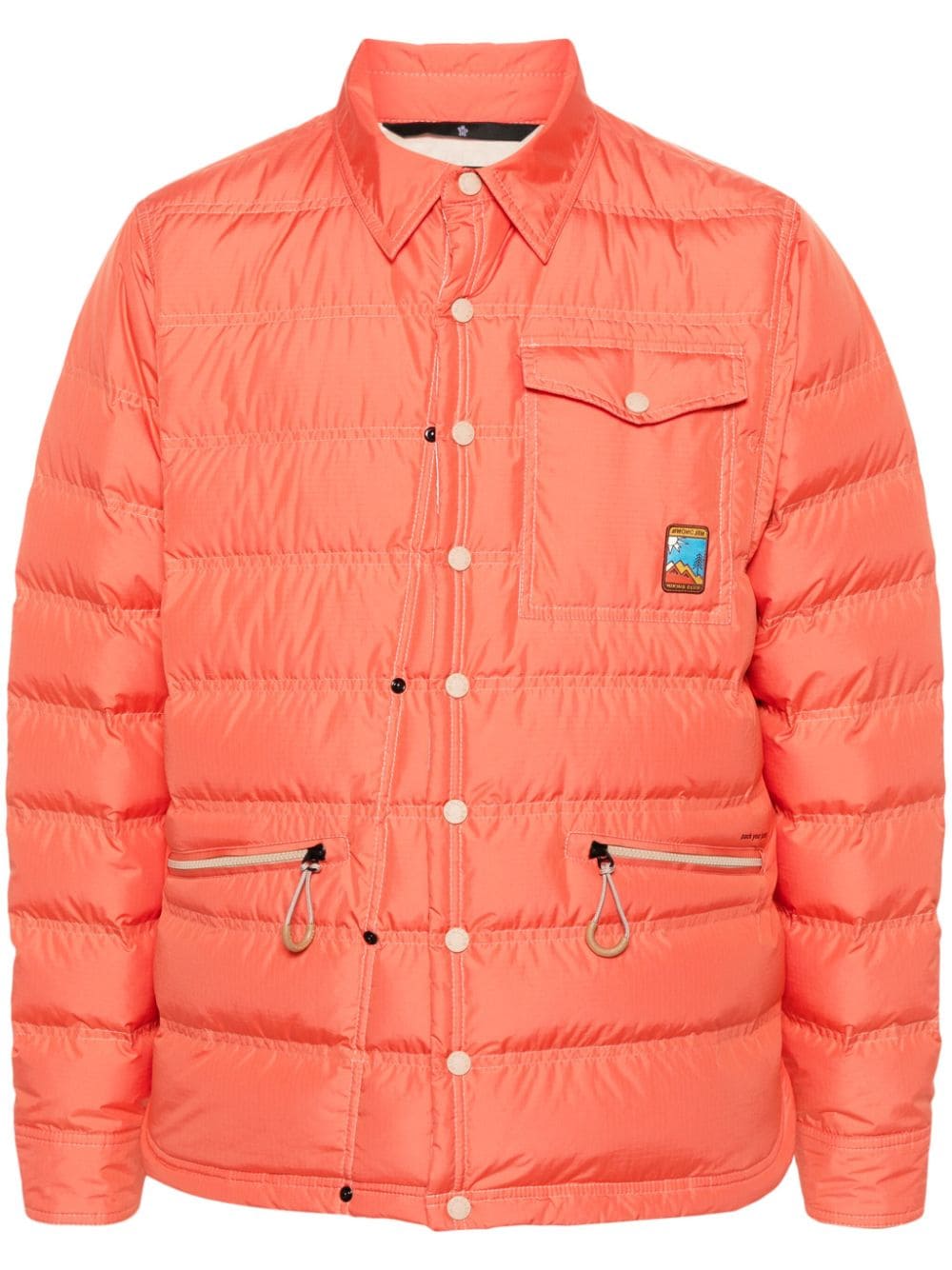 Moncler Grenoble Gefütterte Lavachey Hemdjacke - Orange von Moncler Grenoble