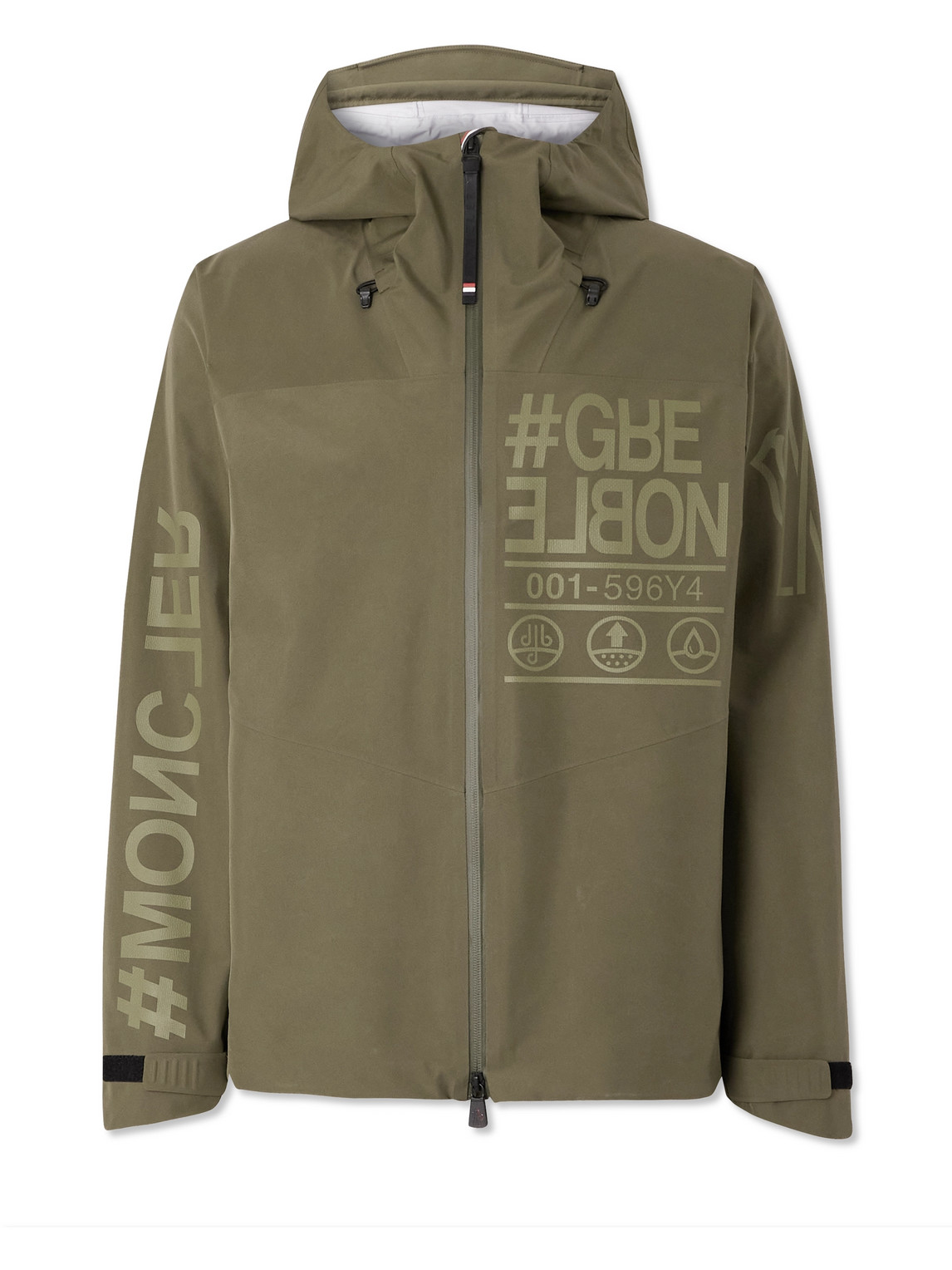 Moncler Grenoble - Printed GORE-TEX® Hooded Jacket - Men - Green - 1 von Moncler Grenoble