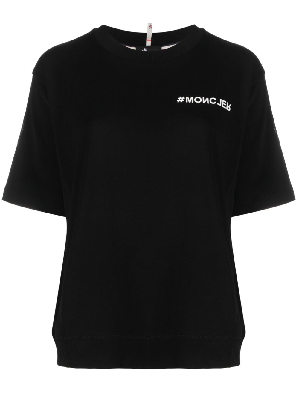 Moncler Grenoble T-Shirt mit Logo-Print - Schwarz von Moncler Grenoble