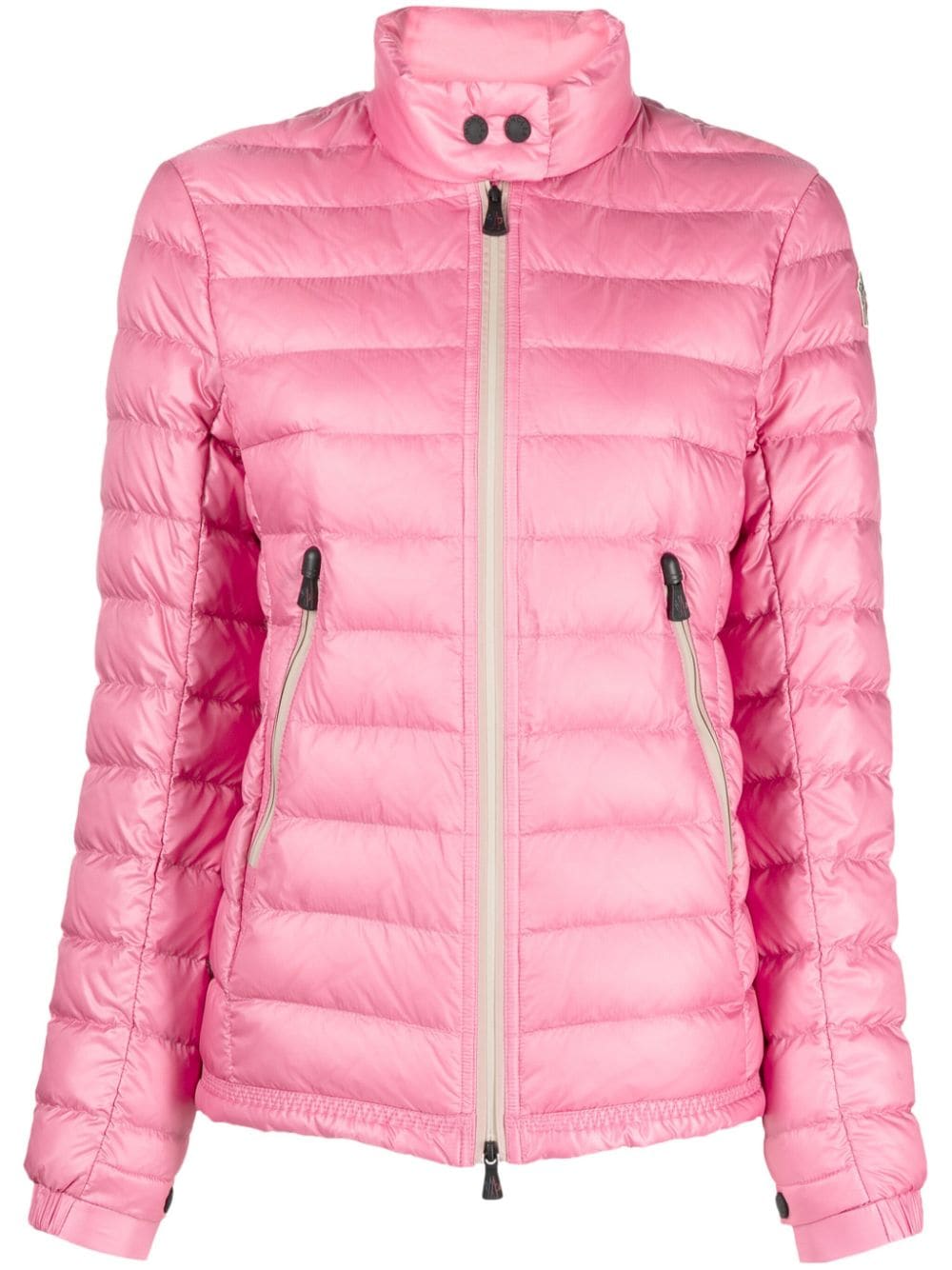 Moncler Grenoble Gefütterte Jacke mit Logo-Patch - Rosa von Moncler Grenoble