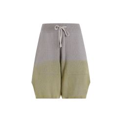 Moncler X Rick Owens Grüne Kaschmir-damenshorts von Moncler X Rick Owens