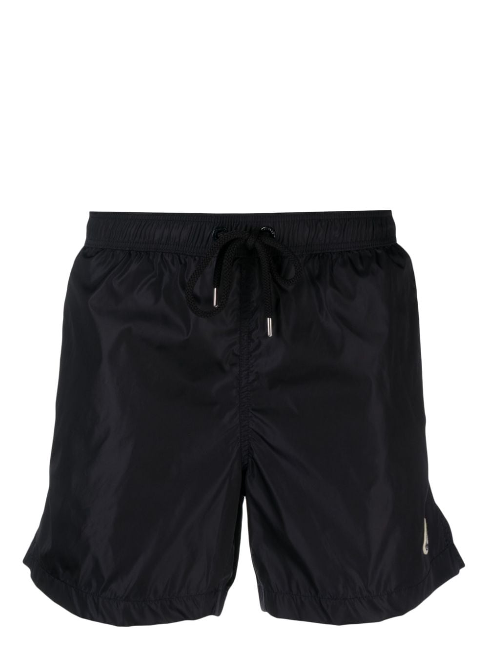 Moncler Badeshorts mit Logo-Patch - Blau von Moncler