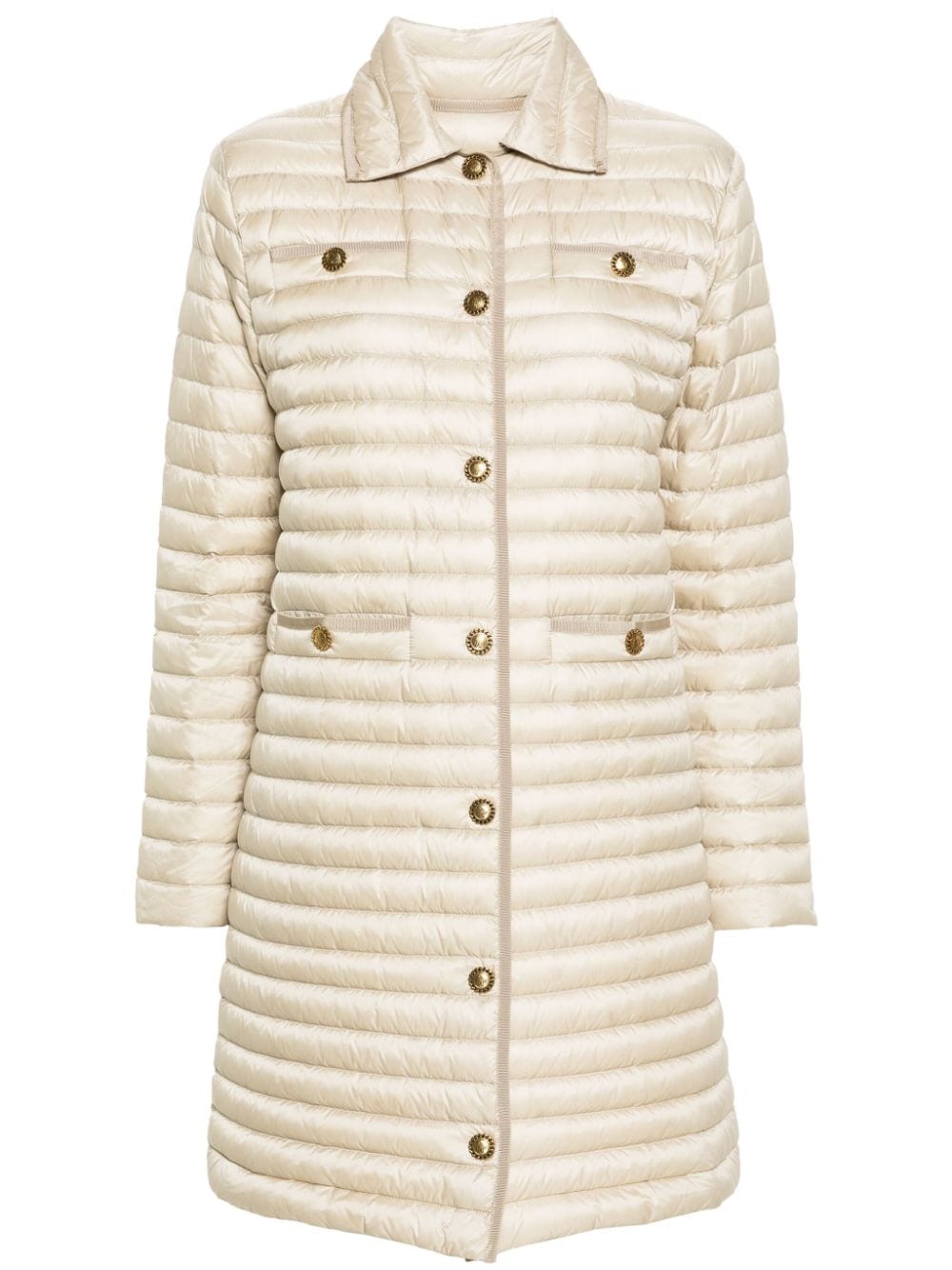 Moncler Calipso Daunenmantel - Nude von Moncler