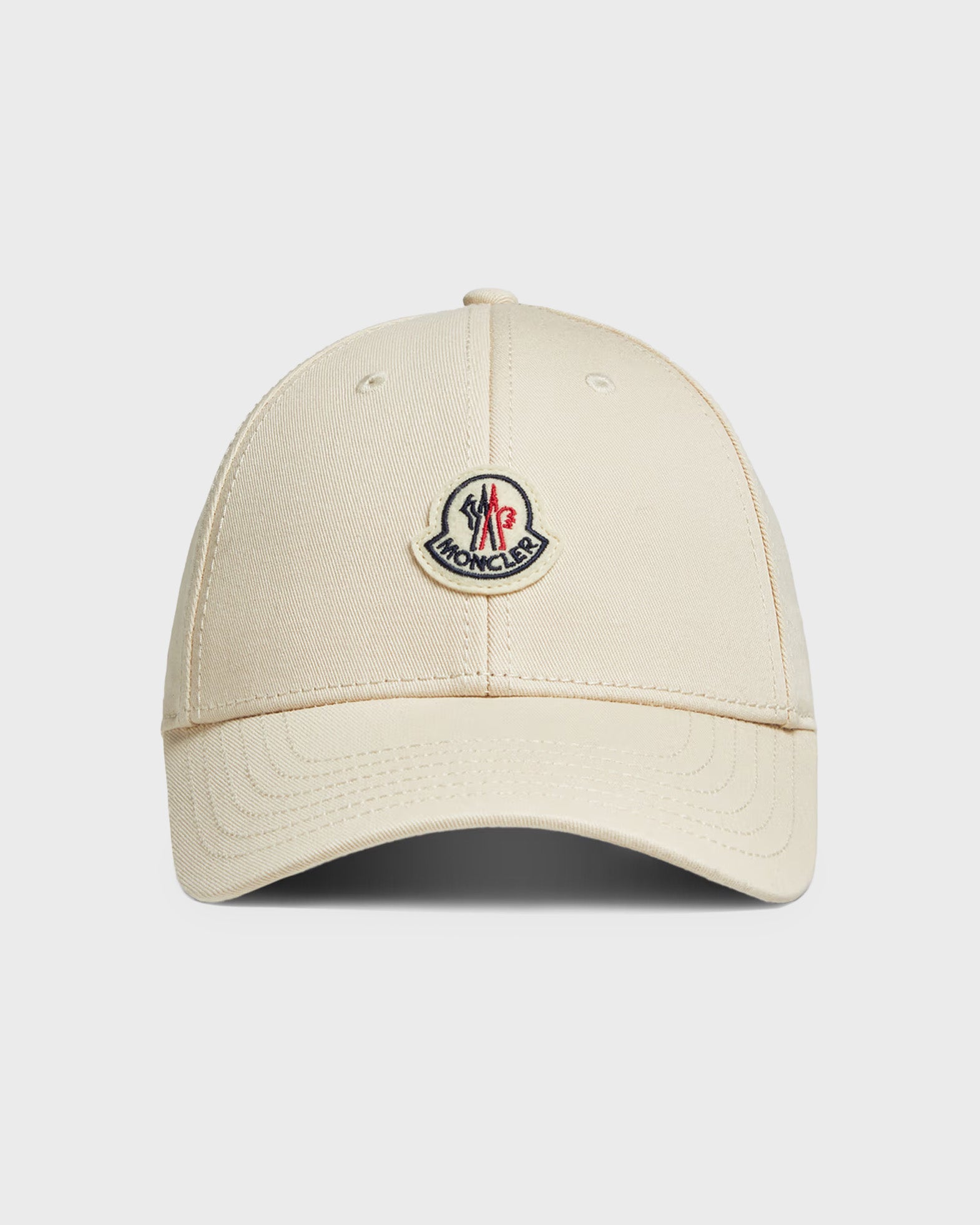 Moncler Cap Gabardine Baseball Cream von Moncler