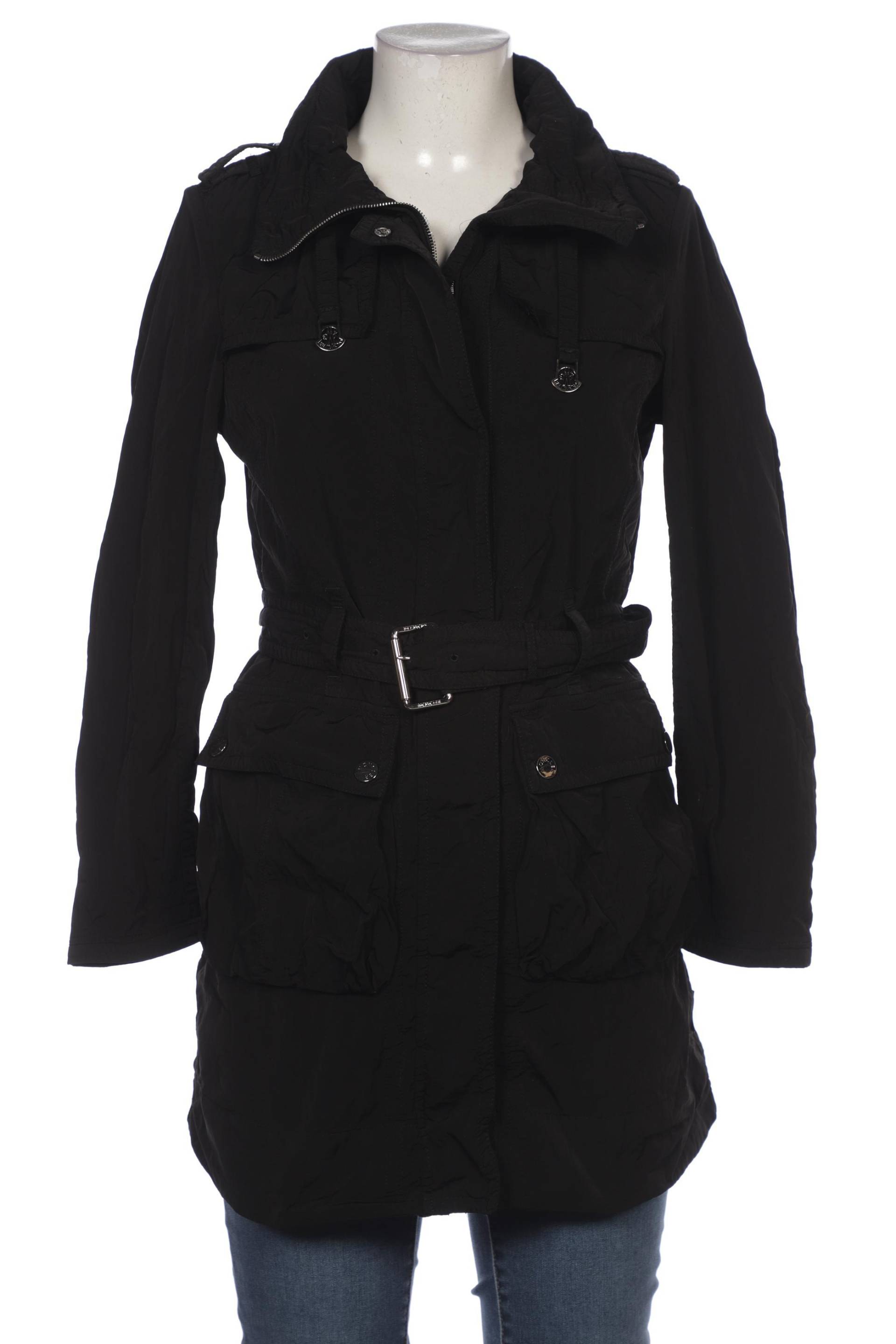 Moncler Damen Mantel, schwarz, Gr. 42 von Moncler