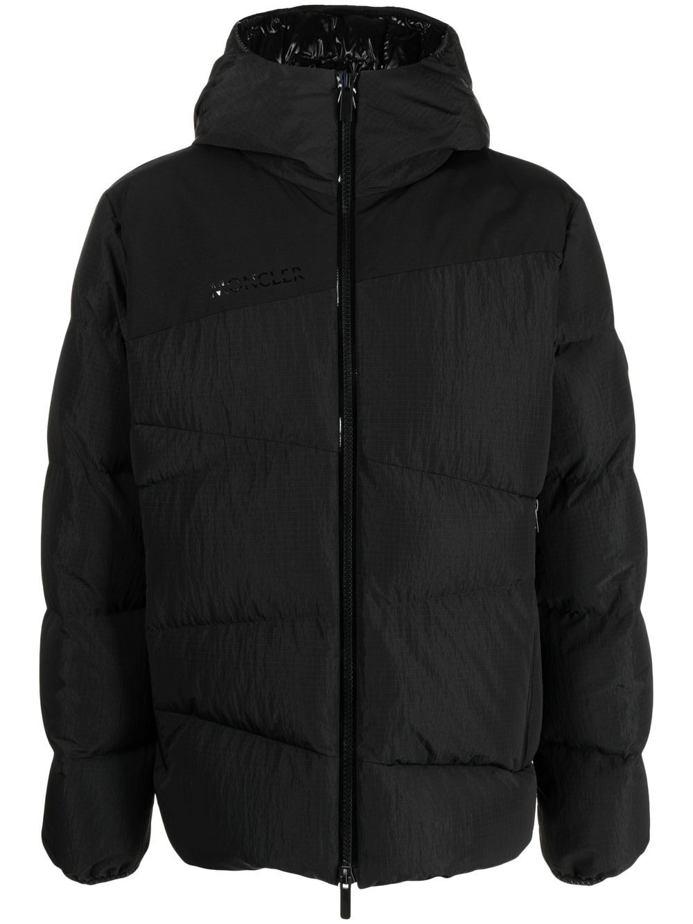 Moncler Daunenjacke aus Ripstop - Schwarz von Moncler