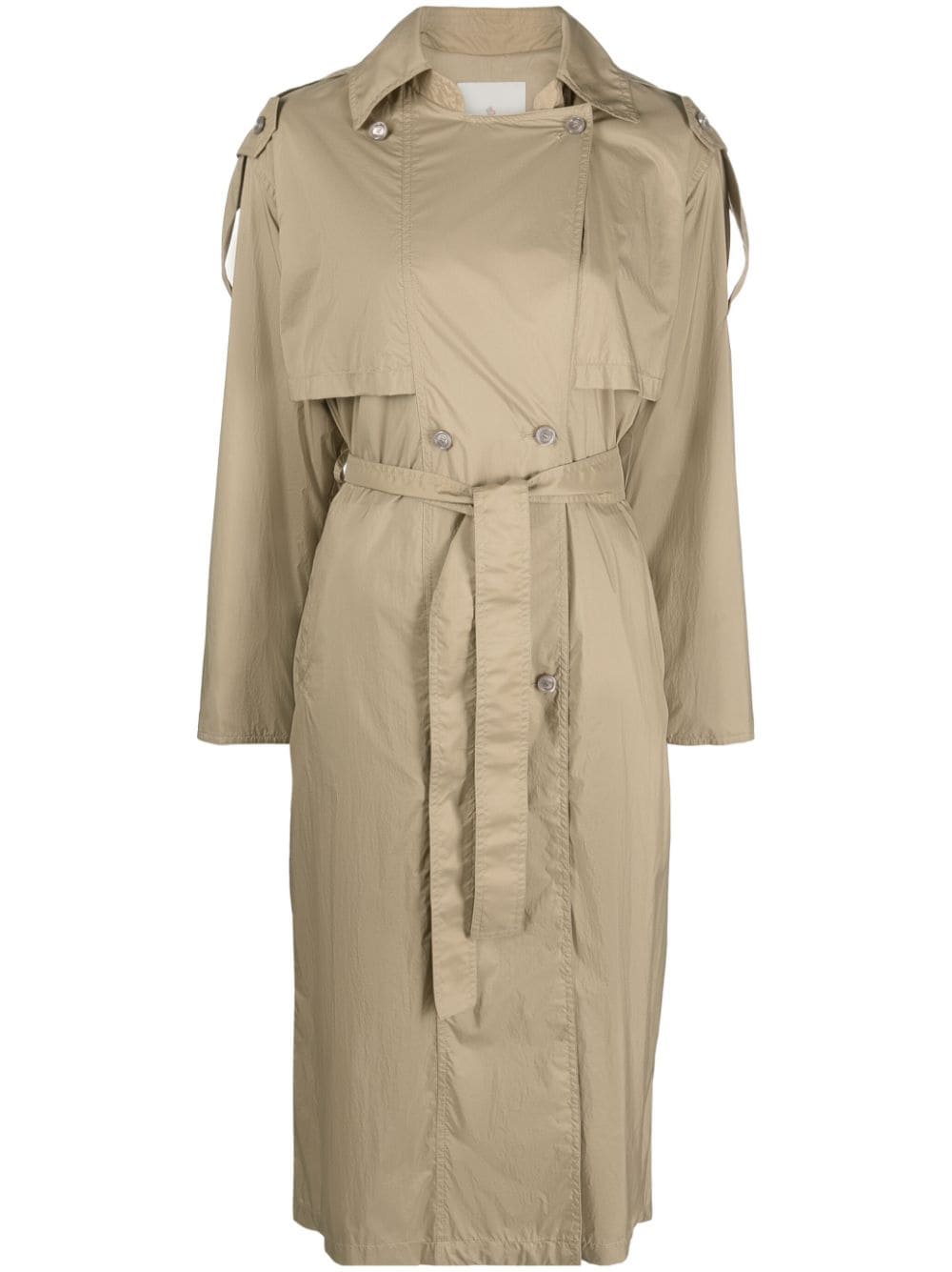 Moncler Deva Trenchcoat mit Gürtel - Nude von Moncler