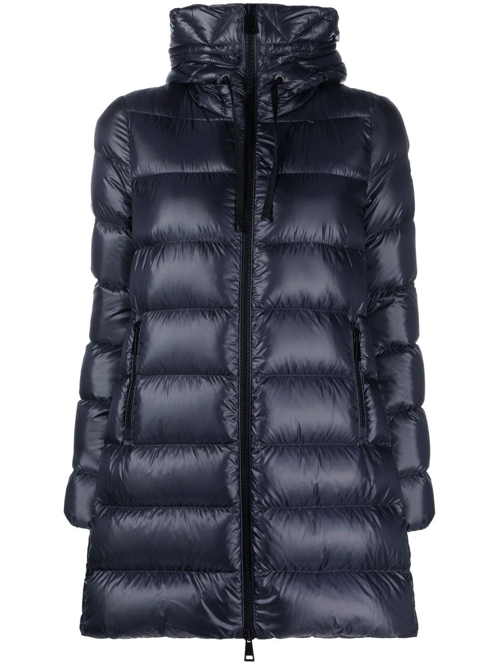 Moncler Gesteppte Suyen Kapuzenjacke - Blau von Moncler