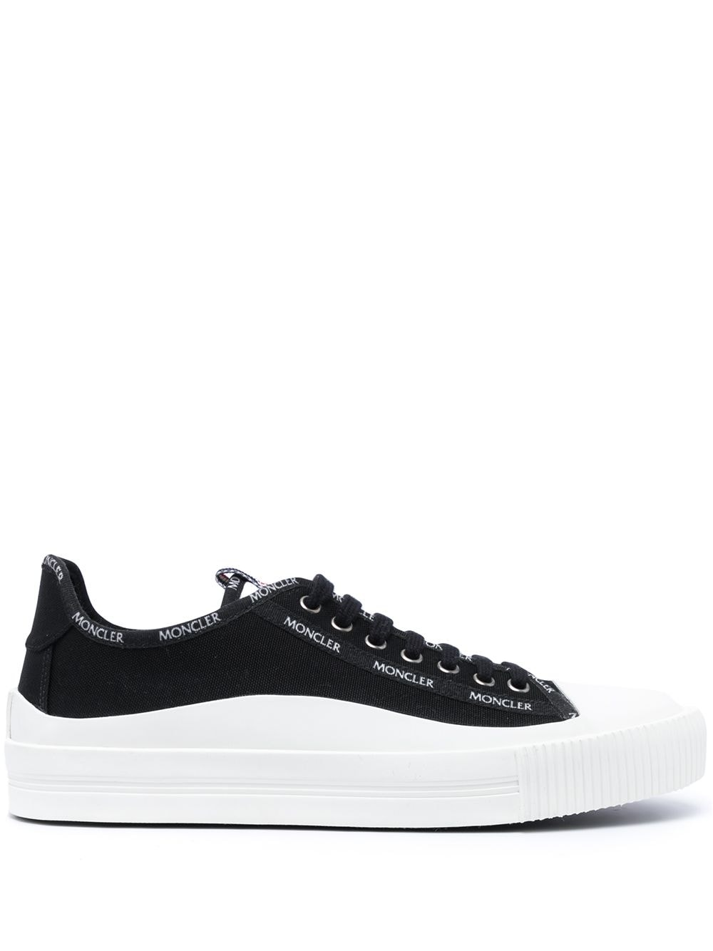 Moncler Glissiere Sneakers aus Canvas - Schwarz von Moncler