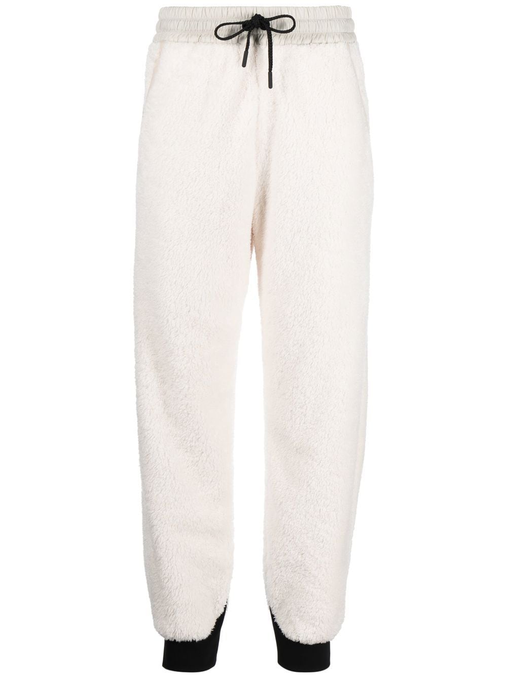 Moncler Jogginghose mit Fleece-Struktur - Nude von Moncler