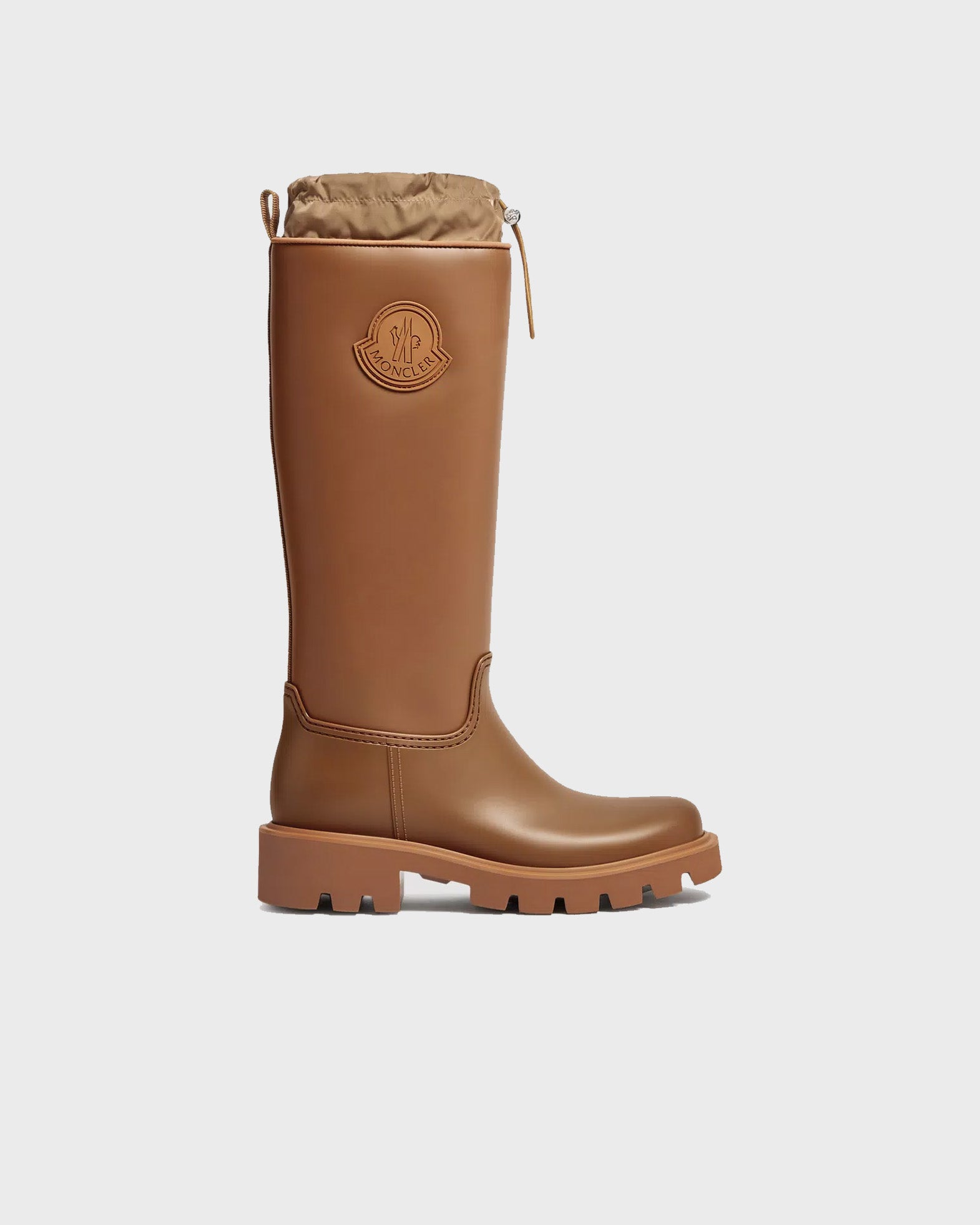 Moncler Kickstream High Rain Boots Beige Moncler Kickstream High Rain Boots Beige von Moncler