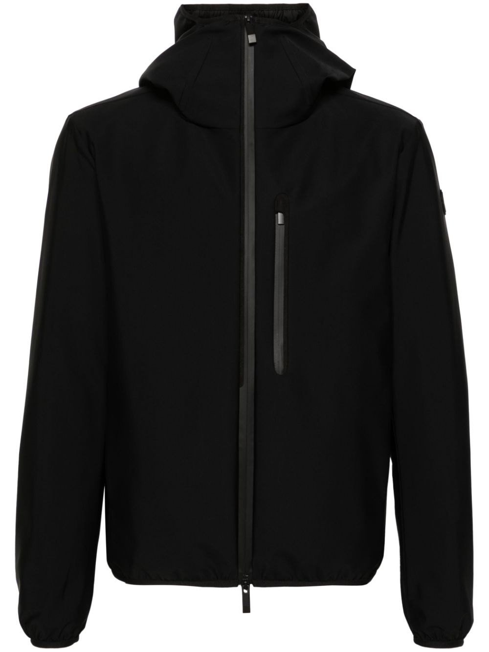 Moncler Laufser Sportjacke mit Kapuze - Schwarz von Moncler