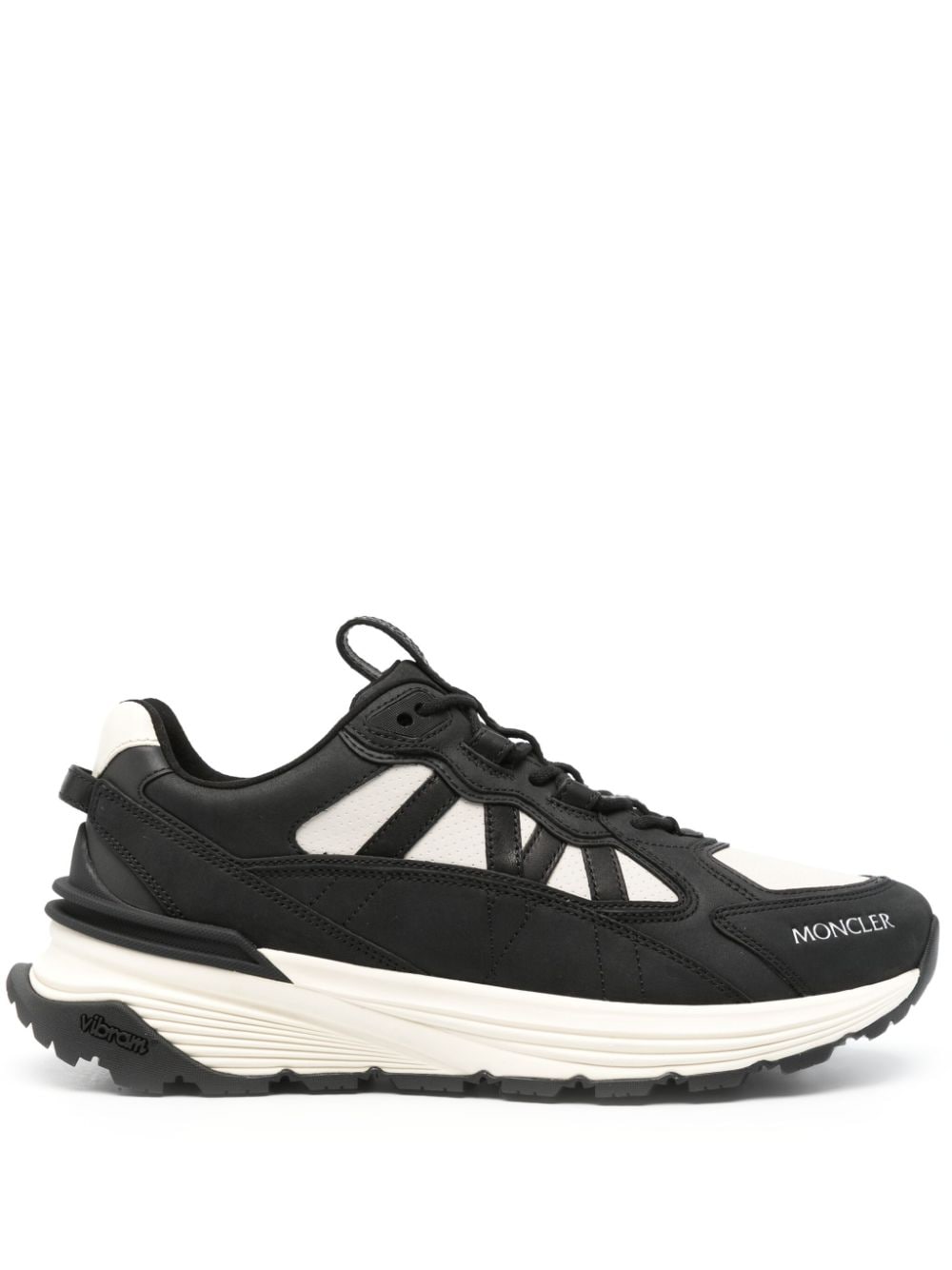 Moncler Lite Runner Sneakers - Schwarz von Moncler