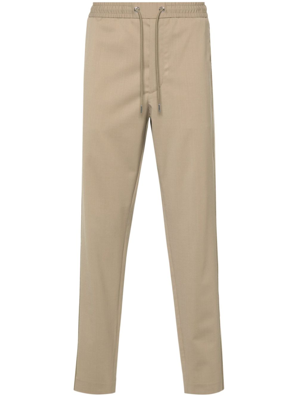 Moncler Tapered-Hose aus Gabardine - Nude von Moncler