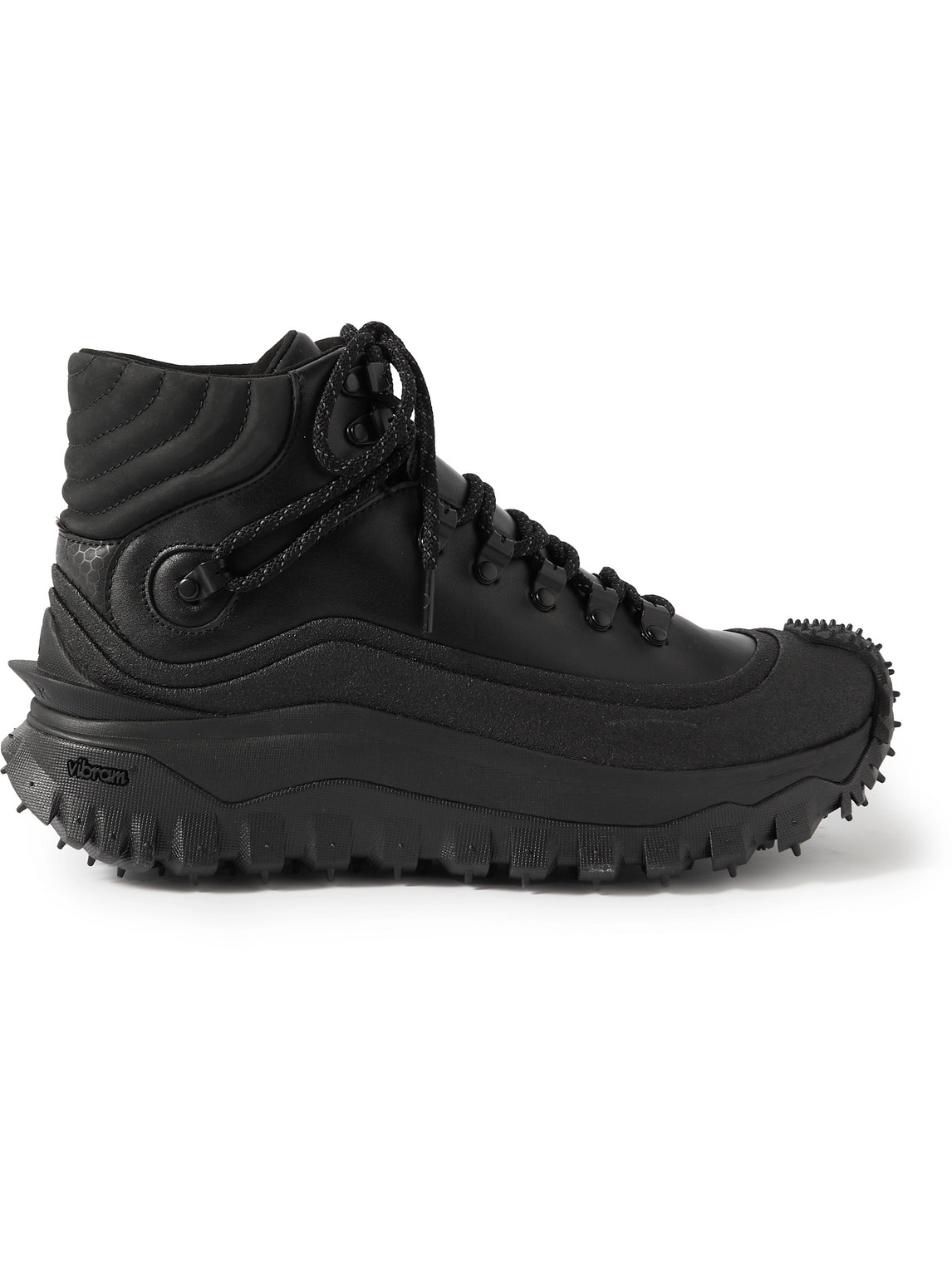 Moncler - Trailgrip GTX Leather Hiking Boots - Men - Black - EU 45 von Moncler