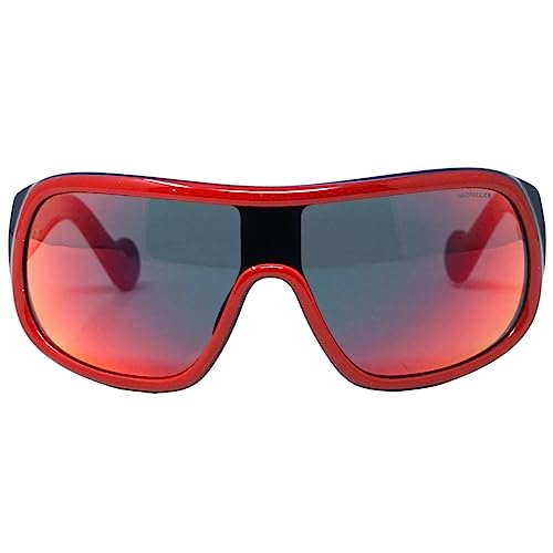 Moncler Unisex-Erwachsene ML0048 68C 00 Sonnenbrille, Rot (Rosso), 0 von Moncler