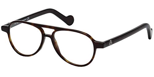Moncler Unisex-Erwachsene ML5031 052 52 Brillengestelle, Braun (Avana SCURA) von Moncler
