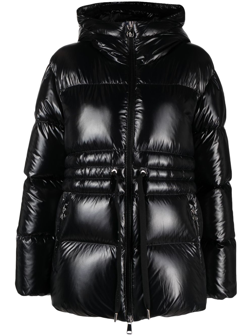 Moncler Gefütterte Kapuzenjacke - Schwarz von Moncler