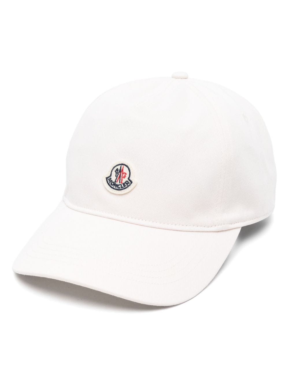 Moncler Baseballkappe mit Logo-Patch - Nude von Moncler