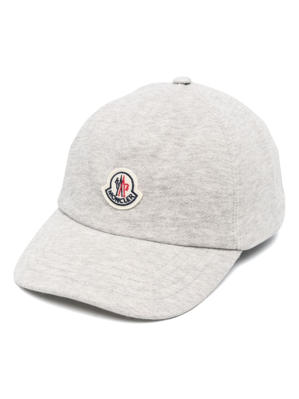 Moncler Baseballkappe mit Logo-Patch - Grau von Moncler