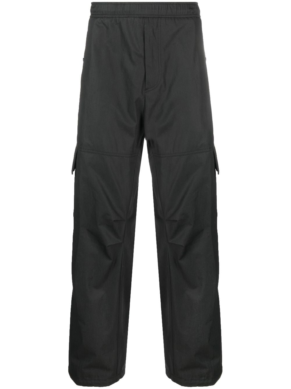 Moncler Cargohose mit Logo-Patch - Schwarz von Moncler