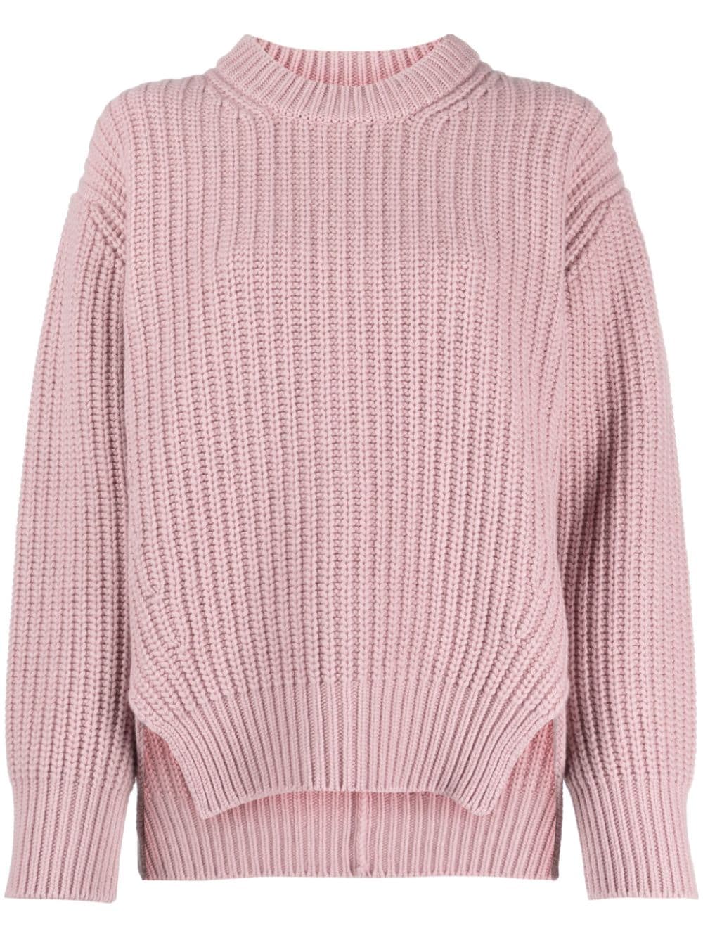 Moncler Pullover mit Logo-Patch - Rosa von Moncler