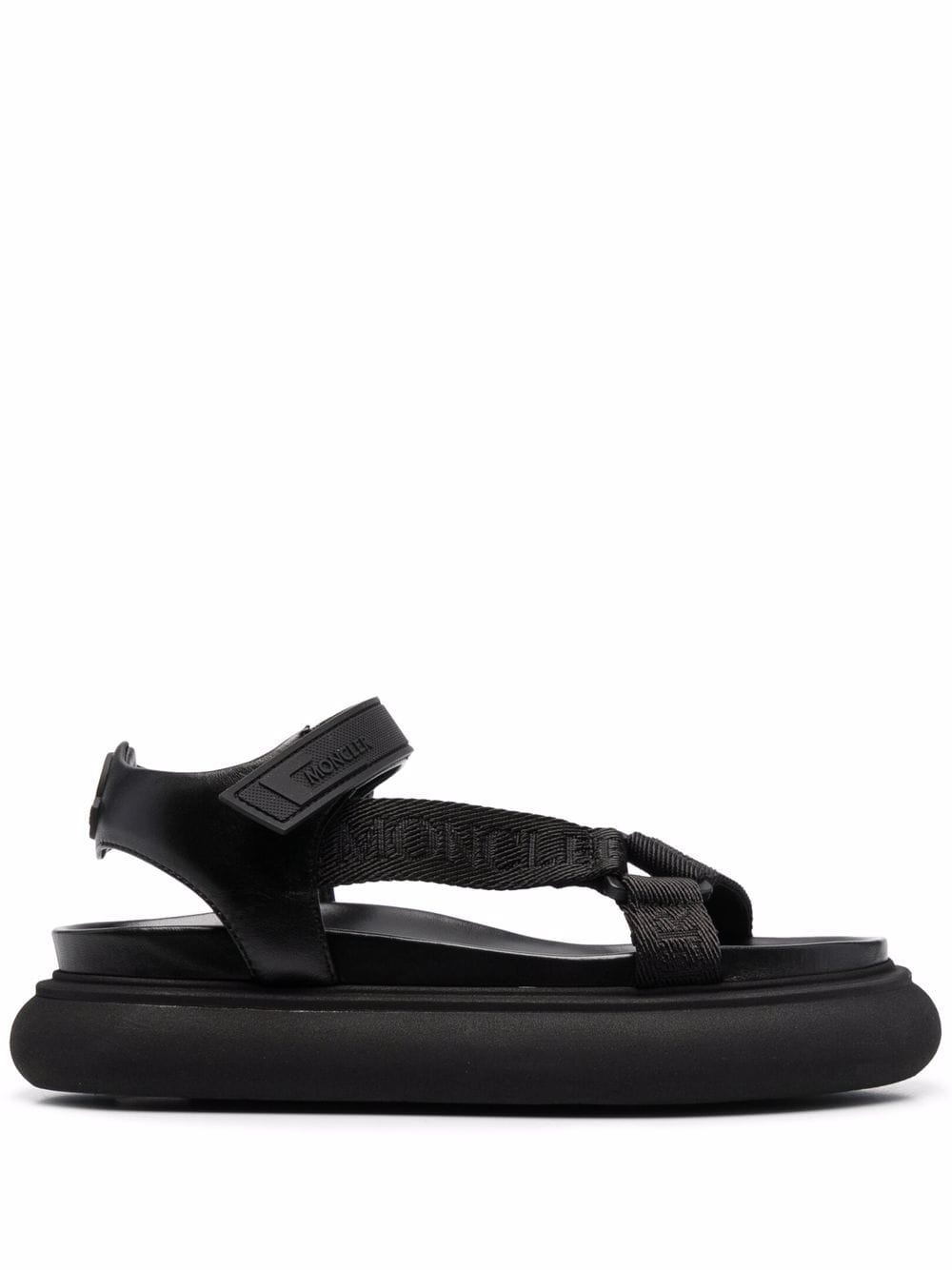 Moncler Sandalen mit Klettverschluss - Schwarz von Moncler