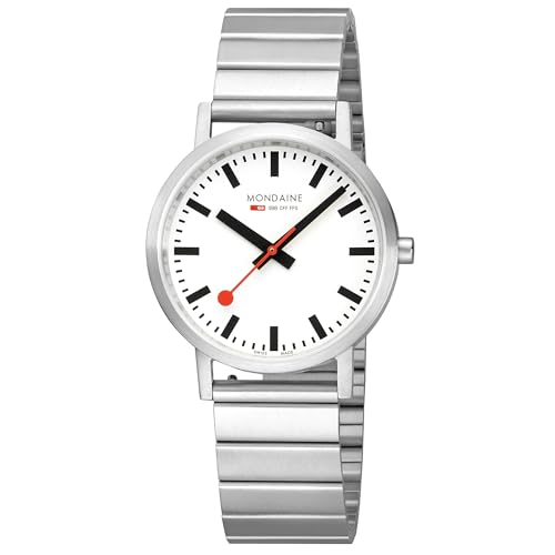 Mondaine Classic Unisex White Watch A660.30314.16SBJ von Mondaine
