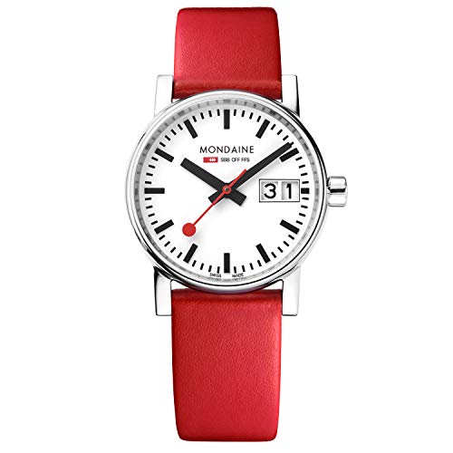 Mondaine Evo2 Ladies White Watch MSE.30210.LC von Mondaine