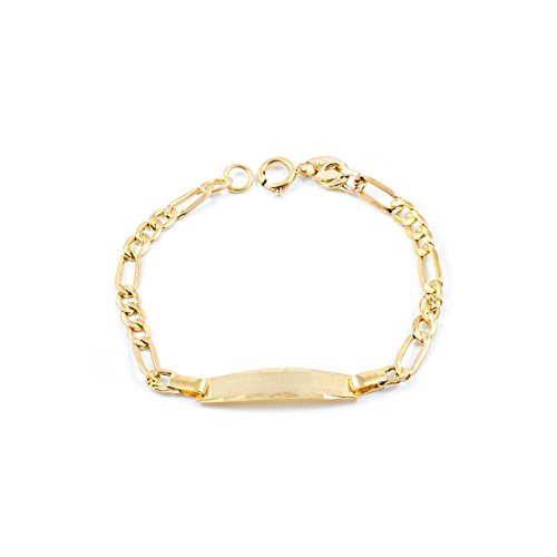 Monde Petit Kinder Armband Gelbgold 9 Karats (375) - Geschenkbox - Garantiezertifikat von Monde Petit