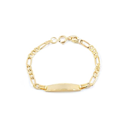 Monde Petit Kinder Armband Gelbgold 9 Karats (375) - Geschenkbox - Garantiezertifikat von Monde Petit