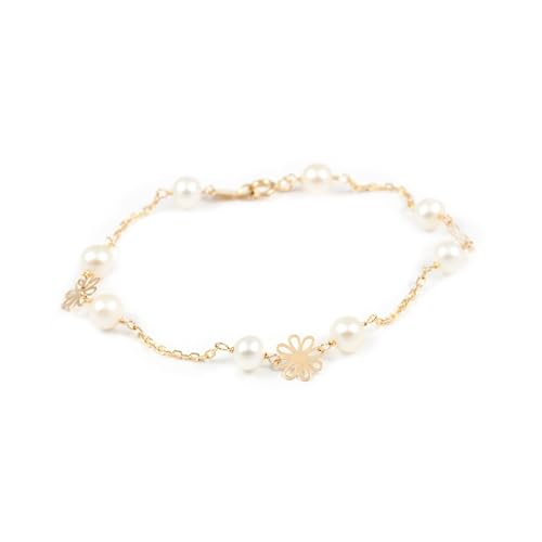 Monde Petit Armband perlen Gelbgold 18 Karats (750) von Monde Petit