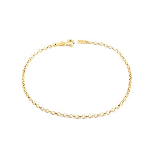 Monde Petit Armband Rolo Gelbgold 18 Karats (750) - Geschenkbox - Garantiezertifikat von Monde Petit