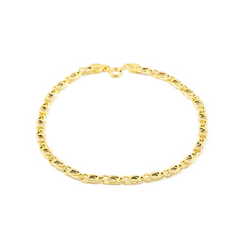 Monde Petit Damen Armband Gelbgold 18 Karat (750) - Geschenkbox - Garantiezertifikat von Monde Petit