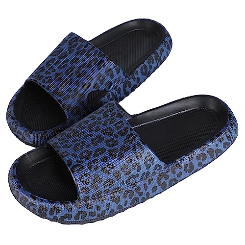 MoneRffi Badelatschen Damen Badeschuhe Herren-Badeschlappen Hausschuhe Damen, Cozislides Airfoot Wolken Wolkenschuhe Rutschfeste Pantoletten，Sommer Cozy Slides Schlappen von MoneRffi