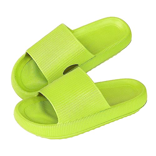 MoneRffi Badelatschen Damen Badeschuhe Herren-Badeschlappen Hausschuhe Damen, Cozislides Airfoot Wolken Wolkenschuhe Rutschfeste Pantoletten，Sommer Cozy Slides Schlappen von MoneRffi